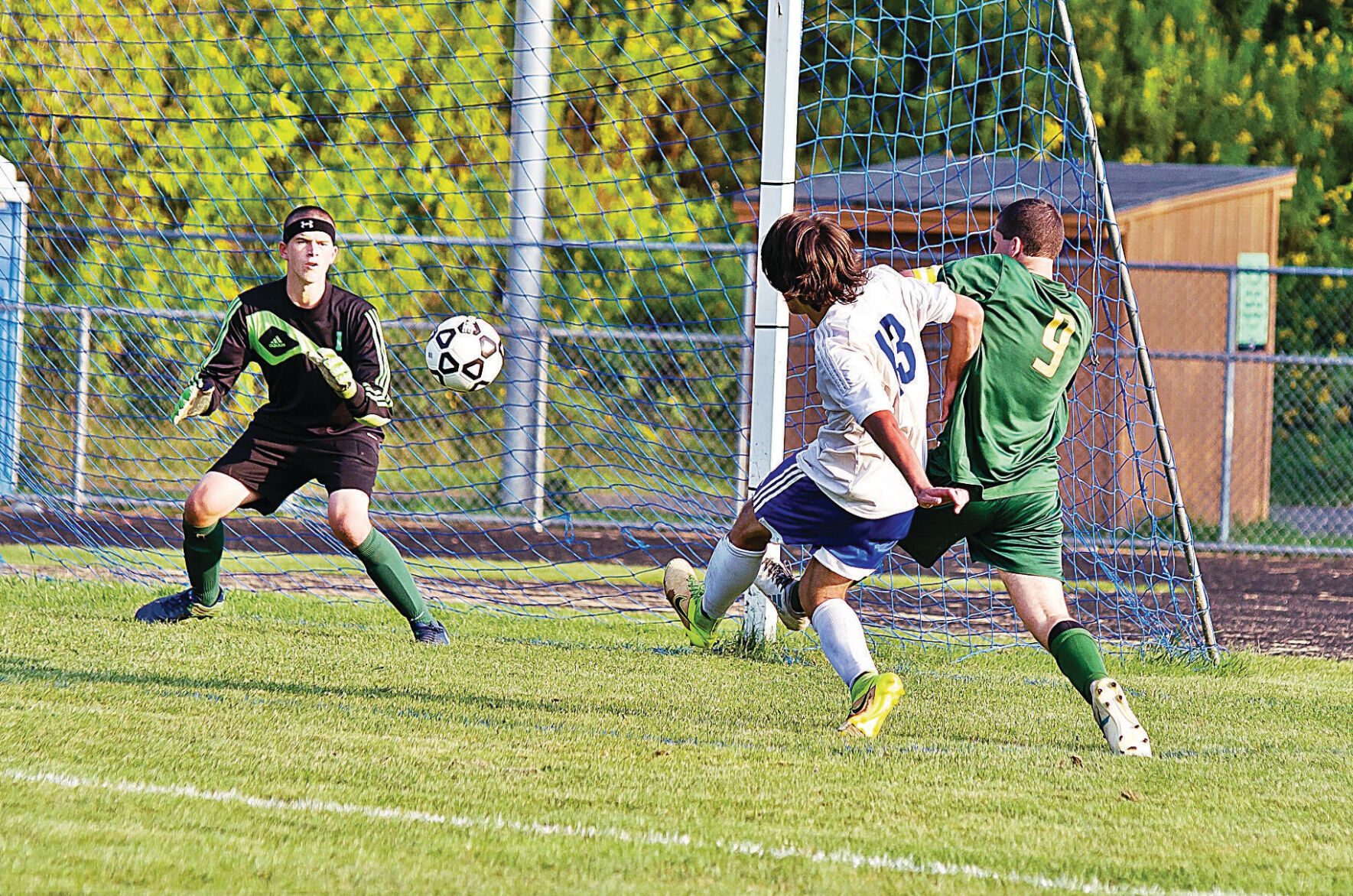 Jon Boland scores a hat trick as Drury boys beat Taconic in soccer